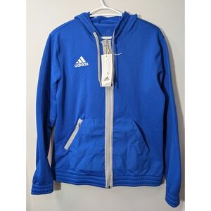 adidas AEROREADY Blue Full-Zip Training Hoodie NWT - Men's Size M